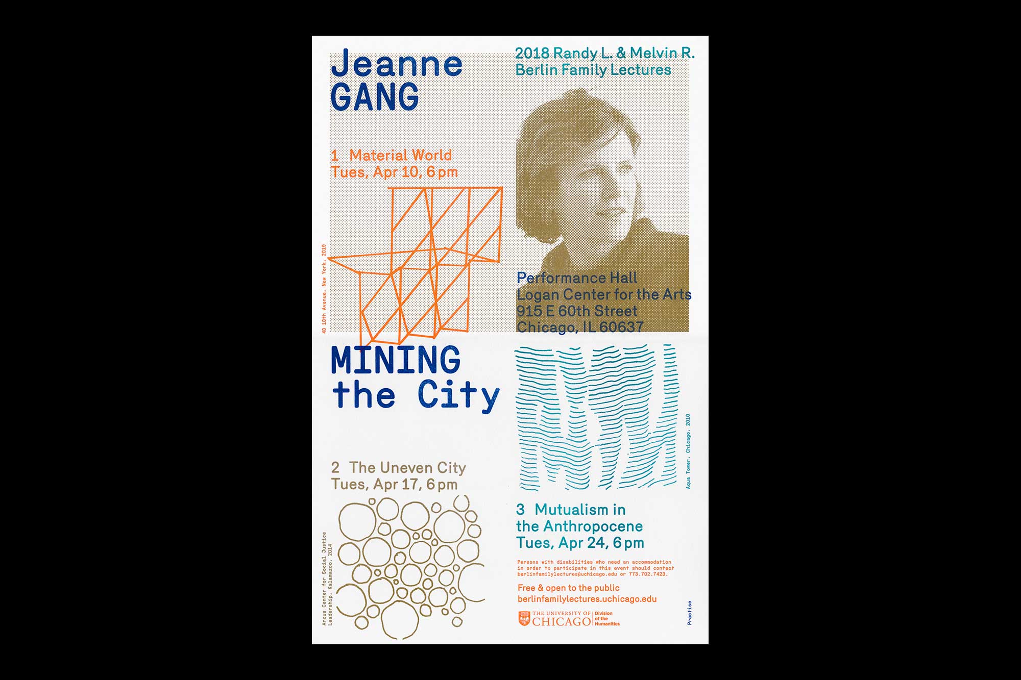 Jeanne Gang: Mining the City, Berlin Family Lectures, University of Chicago, 2018